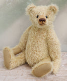 Fosdyke is a beautiful traditional mohair teddy bear,