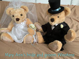 Winston PRINTED  sewing pattern by Barbara-Ann Bears to make an 18 inch traditional teddy bear