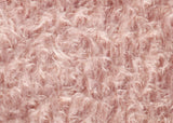 Strawberry Fool 16 mm pink mohair for teddy bears with a beautiful distressed pile.  Strawberry Fool mohair has a wonderful pink distressed pile. The mohair has an old or vintage feel, It's a great colour for smaller traditional teddy bears, or larger bears that you want to look old and loved.