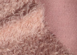 Strawberry Fool 16 mm pink mohair for teddy bears with a beautiful distressed pile.  Strawberry Fool mohair has a wonderful pink distressed pile. The mohair has an old or vintage feel, It's a great colour for smaller traditional teddy bears, or larger bears that you want to look old and loved.