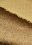 All Bran 11 mm quite sparse, straight pile, Steiff Schulte mohair for teddy bears with a soft faded gold pile and backing This has a moderately short, slightly distressed, fairy sparse pile it's the colour of wheat or indeed a biscuit. It's a great colour for smaller traditional teddy bears, or larger bears that you want to look old and loved.