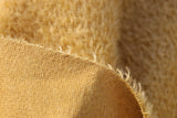 Biscuit 9 mm quite sparse, straight pile, mohair for teddy bears with a soft faded gold pile and backing by Make A Teddy