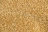 Biscuit 9 mm quite sparse, straight pile, mohair for teddy bears with a soft faded gold pile and backing by Make A Teddy
