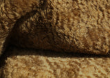 Coffee Truffle 25 mm (one inch) brown, dense, distressed mohair for teddy bears with a brown backing  Coffee Truffle is a gorgeous brown mohair with a soft and fluffy 1 inch pile. It's a great colour and texture for medium and large traditional teddy bears, it's a proper 'bear' colour, the colour of the sort of bear you wouldn't like to meet in the woods.