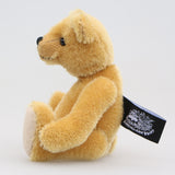 Cookie is a sweet, little, old-fashioned Barbara-Ann Bear, Cookie is about 7 inches/ 18 cm tall, he has been designed to suit both beginners and experienced teddy bear makers. Cookie is one of our smallest teddy bear patterns, it makes a bear that is quite traditional and small enough to sit in your hand.   We've used this pattern twice so far, once in very short mohair and then in crushed velvet, we think he suits mohairs between 4 and 15mm best