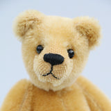 Cookie is a sweet, little, old-fashioned Barbara-Ann Bear, Cookie is about 7 inches/ 18 cm tall, he has been designed to suit both beginners and experienced teddy bear makers. Cookie is one of our smallest teddy bear patterns, it makes a bear that is quite traditional and small enough to sit in your hand.   We've used this pattern twice so far, once in very short mohair and then in crushed velvet, we think he suits mohairs between 4 and 15mm best