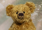 The Augustus Teddy Bear pattern makes a large, classical, traditional mohair Barbara-Ann Bear about 22 inches (55cm) tall.  A teddy bear sewing pattern to make a large, elegant, traditional mohair artist teddy bear with a centre seam in his head gusset, a long snout, a hump and long arms and legs