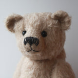 The Fosdyke Teddy Bear pattern makes a sweet traditional Barbara-Ann Bear about 14 inches (35cm) tall. The pattern includes all the instructions you need to make your bear with some diagrams for the more difficult parts. The pattern is on 4 x A4 sheets and is full sized.This bear pattern was used by Anne Berry on the BBC2 programme 'The Great British Sewing Bee' broadcast on 15th December 2013.
