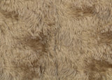 Fudge 20 mm soft brown mohair for teddy bears with a slight swirl in the pile and a brown backing Fudge is a luxurious brown mohair with a soft and fluffy pile and a beige backing. It's a great colour for medium and large traditional teddy bears, it's soft colour makes it particularly suitable for bears you want to look old and have a bit of character.
