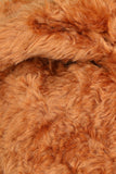 Champagne 24 mm (nearly one inch) cinnamon, dense, distressed mohair for teddy bears with a brown backing Ginger Spice is a gorgeous cinnamon mohair with a soft and fluffy (nearly) 1 inch pile. It's a great colour for medium and large traditional teddy bears, it's a proper old fashioned 'teddy bear' colour.