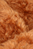 Champagne 24 mm (nearly one inch) cinnamon, dense, distressed mohair for teddy bears with a brown backing Ginger Spice is a gorgeous cinnamon mohair with a soft and fluffy (nearly) 1 inch pile. It's a great colour for medium and large traditional teddy bears, it's a proper old fashioned 'teddy bear' colour.