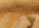 Golden Corn 9 mm quite sparse, straight pile, Steiff Schulte mohair for teddy bears with a bright gold pile and pale tan backing.t's a great colour for smaller traditional teddy bears, or larger bears that you want to look old and loved. We know several teddy bear makers who use this mohair to make teddy bears with a really aged distressed feel, maybe because it's such a good 'teddy bear gold' it's a good starting point for making a bear look old.