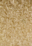 Mustard Seed, 24 mm (nearly one inch) blond, dense, distressed mohair/viscose mix for teddy bears Mustard Seed is a little different from our other materials, the pile is a mixture of mohair and viscose giving it a slight lustre. It has an intensely distressed tangled, blond pile which is 24 mm (nearly) 1 inch long. It's a great colour and texture for medium and large traditional teddy bears, it's quite a 'happy'teddy bear' colour, a good colour for making happy teddy bears.