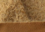 New Weetabix is a gorgeous antique gold mohair, it has a wonderful wild and scruffy ratinee texture. It's a great for making scruffy fluffy little bears or medium and large traditional teddy bears, it's a proper 'teddy bear' colour.
