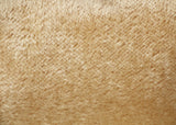 Pasta 9 mm dense, straight pile, mohair for teddy bears with a honey gold pile and soft beige backing backing. It's a great mohair for making  'proper old fashioned' little teddy bears.
