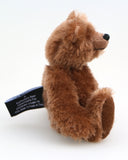 Bruno is a sweet, little, old-fashioned Barbara-Ann Bear, Bruno is about 6.5 inches/ 16 cm tall, he has been designed to suit both beginners and experienced teddy bear makers. Bruno is one of our smallest teddy bear patterns, the pattern was designed to make a sweet teddy bear quite like a little bear cub