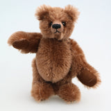 Bruno is a sweet, little, old-fashioned Barbara-Ann Bear, Bruno is about 6.5 inches/ 16 cm tall, he has been designed to suit both beginners and experienced teddy bear makers. Bruno is one of our smallest teddy bear patterns, the pattern was designed to make a sweet teddy bear quite like a little bear cub