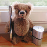 Bruno is a sweet, little, old-fashioned Barbara-Ann Bear, Bruno is about 6.5 inches/ 16 cm tall, he has been designed to suit both beginners and experienced teddy bear makers. Bruno is one of our smallest teddy bear patterns, the pattern was designed to make a sweet teddy bear quite like a little bear cub