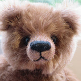 Bruno is a sweet, little, old-fashioned Barbara-Ann Bear, Bruno is about 6.5 inches/ 16 cm tall, he has been designed to suit both beginners and experienced teddy bear makers. Bruno is one of our smallest teddy bear patterns, the pattern was designed to make a sweet teddy bear quite like a little bear cub