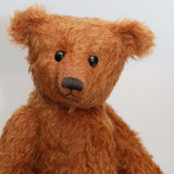 The Rabbie Teddy Bear pattern makes a sweet traditional jointed Barbara-Ann Bear about 15.5 inches (39 cm) tall. Rabbie is our latest teddy bear pattern. We think Rabbie will look great in a range of mohairs and other fabrics from the very short to relatively long (around 25mm)