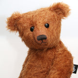 The Rabbie Teddy Bear pattern makes a sweet traditional jointed Barbara-Ann Bear about 15.5 inches (39 cm) tall. Rabbie is our latest teddy bear pattern. We think Rabbie will look great in a range of mohairs and other fabrics from the very short to relatively long (around 25mm)