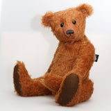 The Rabbie Teddy Bear pattern makes a sweet traditional jointed Barbara-Ann Bear about 15.5 inches (39 cm) tall. Rabbie is our latest teddy bear pattern. We think Rabbie will look great in a range of mohairs and other fabrics from the very short to relatively long (around 25mm)