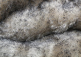Smoked Truffle 25 mm (one inch) charcoal tipped cream, dense, distressed mohair for teddy bears with a cream backing Smoked Truffle is a gorgeous charcoal-tipped cream mohair with a soft and fluffy 1 inch pile. It's a great colour and texture for medium and large teddy bears. The backcloth is also cream meaning that if you trim the snout of your bear it will have a cream snout and an interesting smoky colouring.
