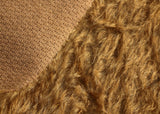 Warm Cinnamon mohair has a wonderful antique gold, distressed. The mohair has an old or vintage feel, It's a great colour for smaller traditional teddy bears, or larger bears that you want to look old and loved.