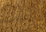 Warm Cinnamon mohair has a wonderful antique gold, distressed. The mohair has an old or vintage feel, It's a great colour for smaller traditional teddy bears, or larger bears that you want to look old and loved.