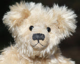 Marlowe PRINTED traditional jointed mohair teddy bear sewing pattern by Barbara-Ann Bears