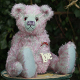 Marlowe PRINTED traditional jointed mohair teddy bear sewing pattern by Barbara-Ann Bears