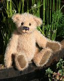 Makepeace PRINTED traditional jointed 10 inch mohair teddy bear sewing pattern by Barbara-Ann Bears