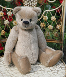Frederick PRINTED sewing pattern by Barbara-Ann Bears for a traditional jointed 15 inch teddy bear