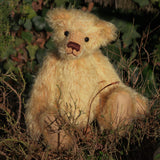 Makepeace PRINTED traditional jointed 10 inch mohair teddy bear sewing pattern by Barbara-Ann Bears