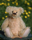 Makepeace PRINTED traditional jointed 10 inch mohair teddy bear sewing pattern by Barbara-Ann Bears