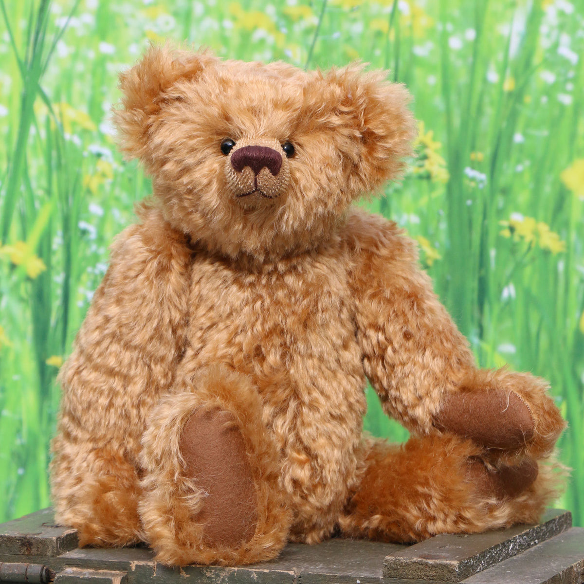 Teddy Foskey 1992 鼻が長いコ Jan Jac Parisの可愛いテディベア38cm 1950年代 gt-1013の通販