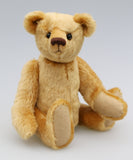 Makepeace PRINTED traditional jointed 10 inch mohair teddy bear sewing pattern by Barbara-Ann Bears