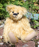 DJ PRINTED traditional jointed mohair teddy bear sewing pattern by Barbara-Ann Bears