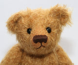 Makepeace PRINTED traditional jointed 10 inch mohair teddy bear sewing pattern by Barbara-Ann Bears