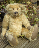 Alfred Albert PRINTED traditional jointed mohair teddy bear sewing pattern by Barbara-Ann Bears