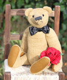 Griffiths PRINTED sewing pattern by Barbara-Ann Bears to make a traditional 15.5 inch teddy bear