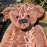 Bertie PRINTED sewing pattern for an 11 inch  jointed mohair teddy bear by Barbara-Ann Bear