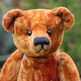 Bertie PRINTED sewing pattern for an 11 inch  jointed mohair teddy bear by Barbara-Ann Bear