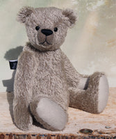 Frederick Traditional Mohair Heirloom Teddy Bear Kit. A jointed teddy bear kit suitable for a beginner by Make A Teddy to make a 15 inch (38 cm) teddy bear. Frederick is a very sweet teddy bear, he's quite easy to make and beginners have made him quite successfully.