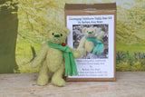 7.5 inch Mohair Teddy Bear Kit available in 4 colours by Make A Teddy choose the colour you want