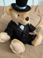 Winston PRINTED  sewing pattern by Barbara-Ann Bears to make an 18 inch traditional teddy bear