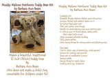 Muddy Malone Mohair 12 inch Teddy Bear Kit by Make A Teddy