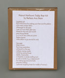 Peanut 3.5 inch Miniature Teddy Bear Kit by Make A Teddy