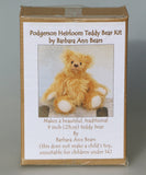 Podgerson kit by Make A Teddy in its kit box