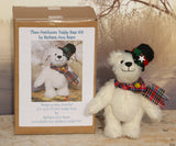 The Theo Teddy Bear Kit comes in a nice box so great for gifting. If the finished bear or kit is for a Christmas present please ask me for a free card and tag.